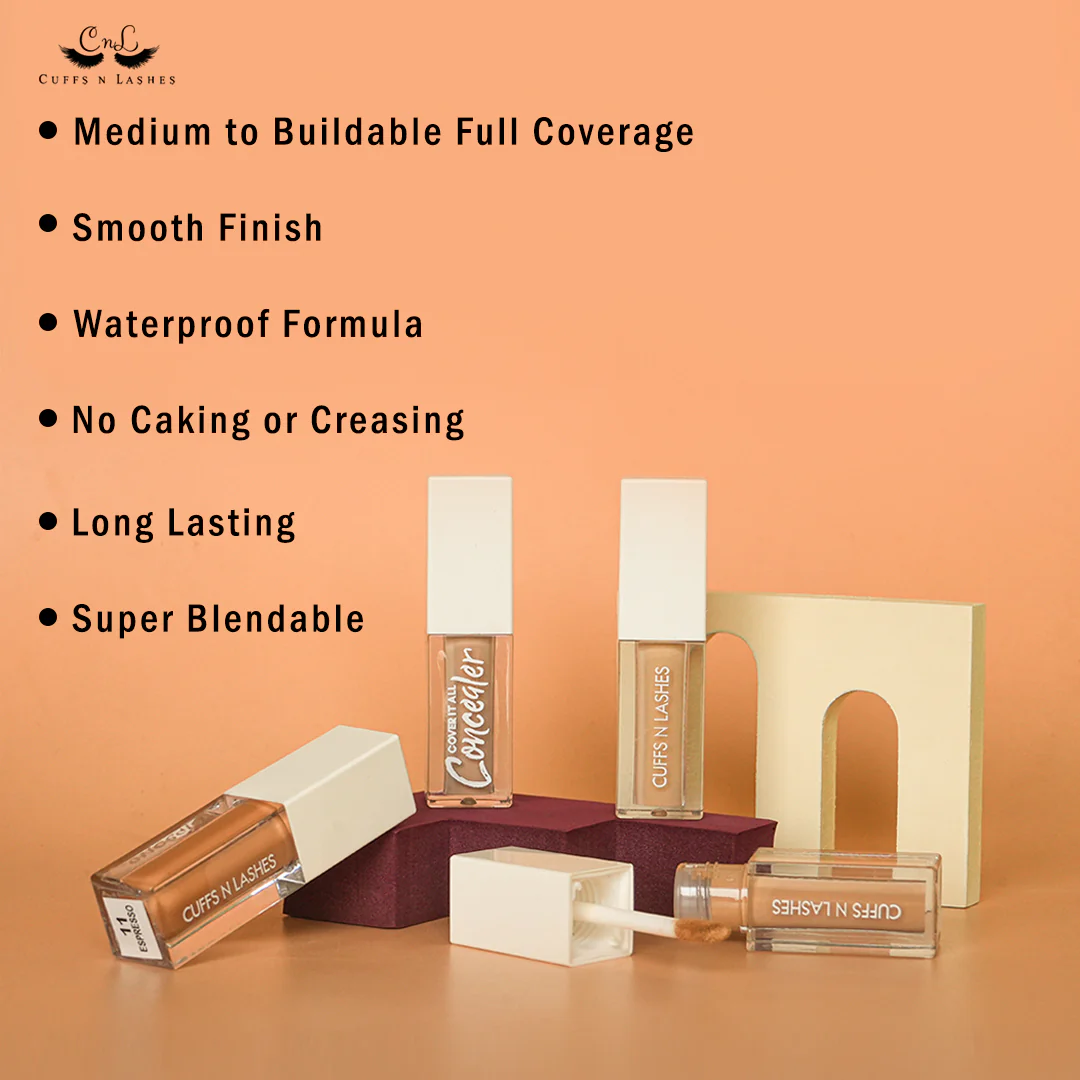 Cuffs N Lashes Cover It All Liquid Concealer - Image 4