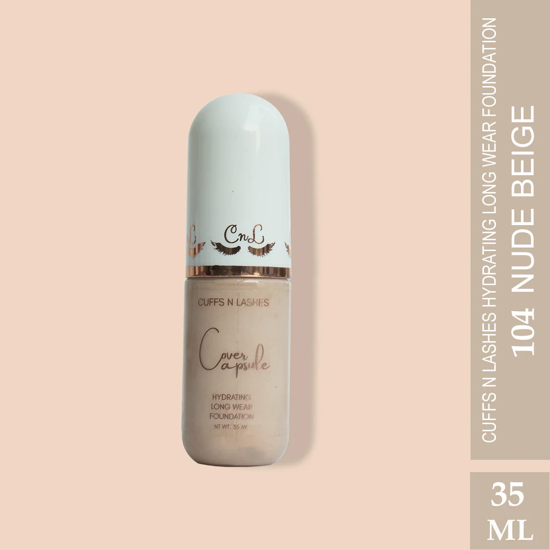 Cuffs N Lashes Cover Capsule Hydrating Foundation - Image 10