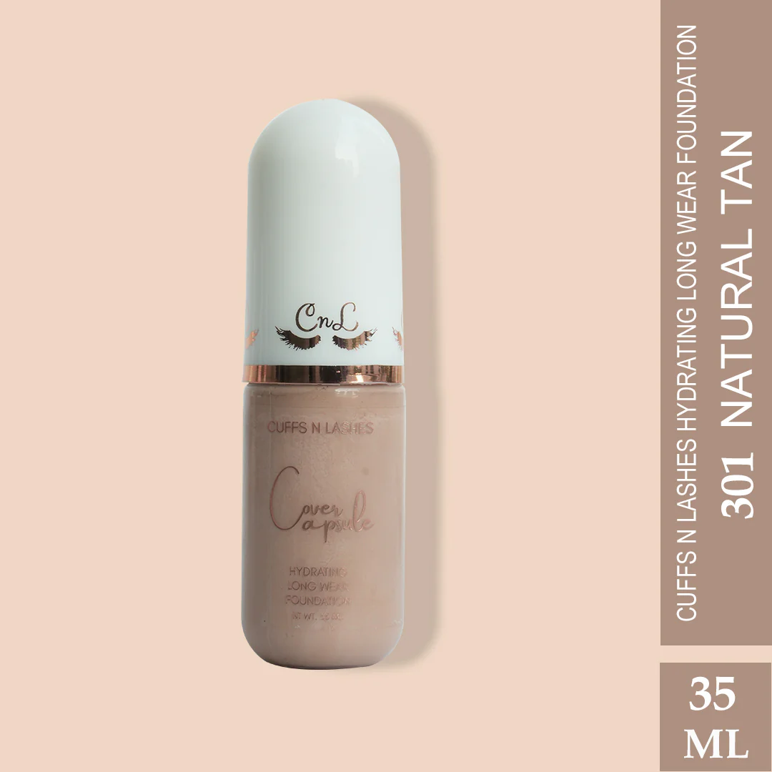 Cuffs N Lashes Cover Capsule Hydrating Foundation - Image 15