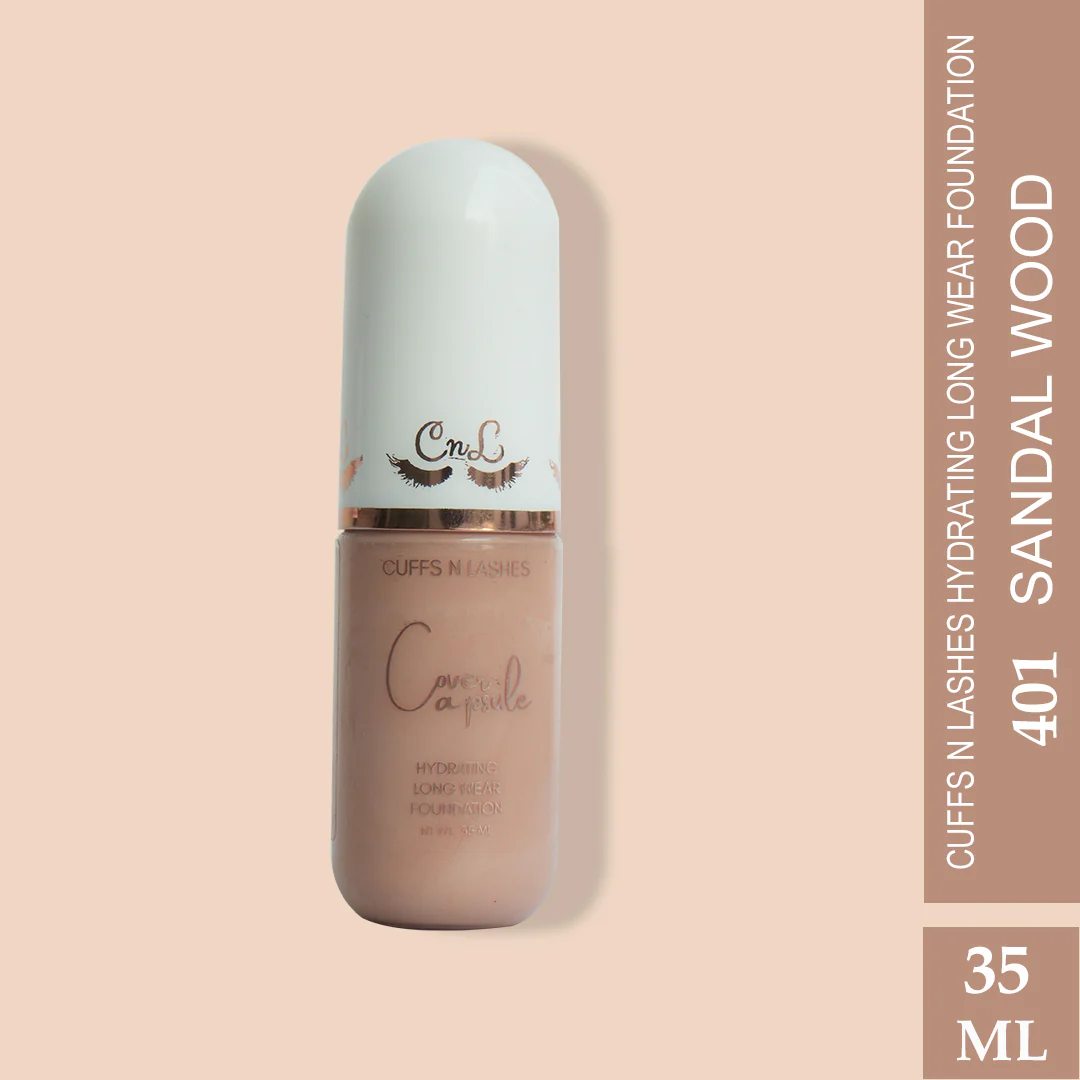 Cuffs N Lashes Cover Capsule Hydrating Foundation - Image 20