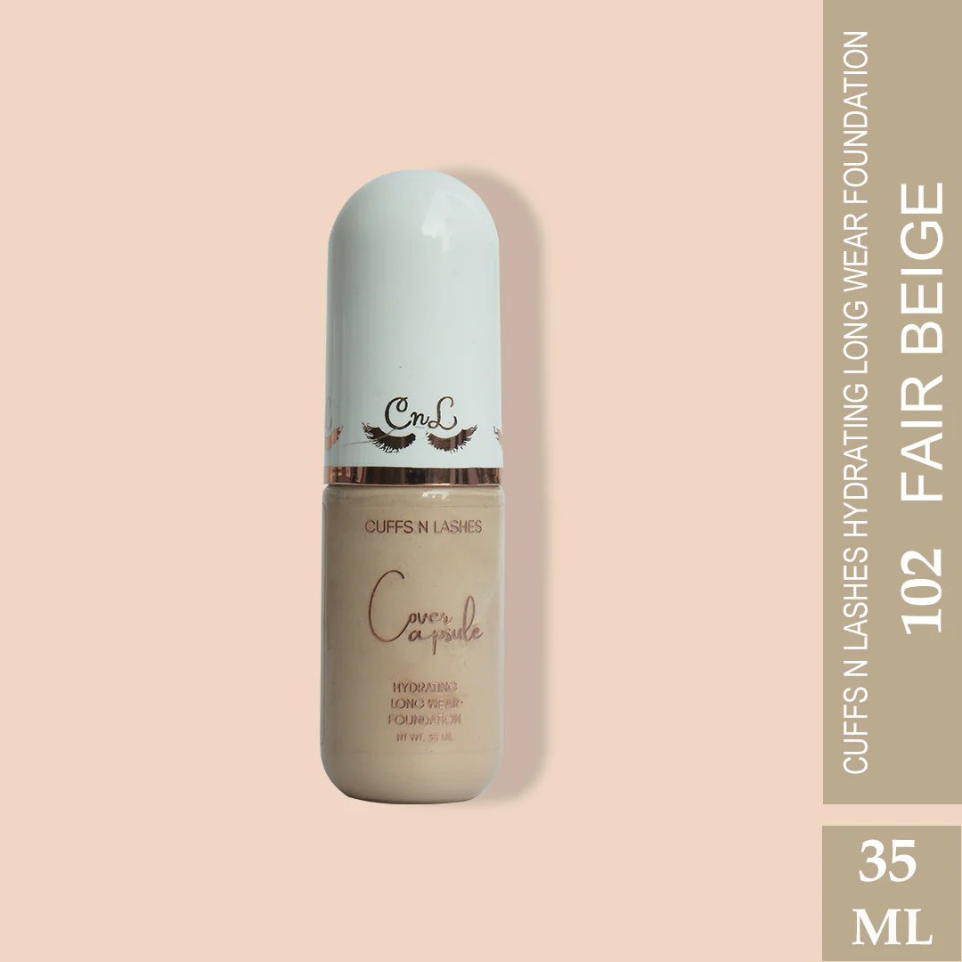 Cuffs N Lashes Cover Capsule Hydrating Foundation - Image 8