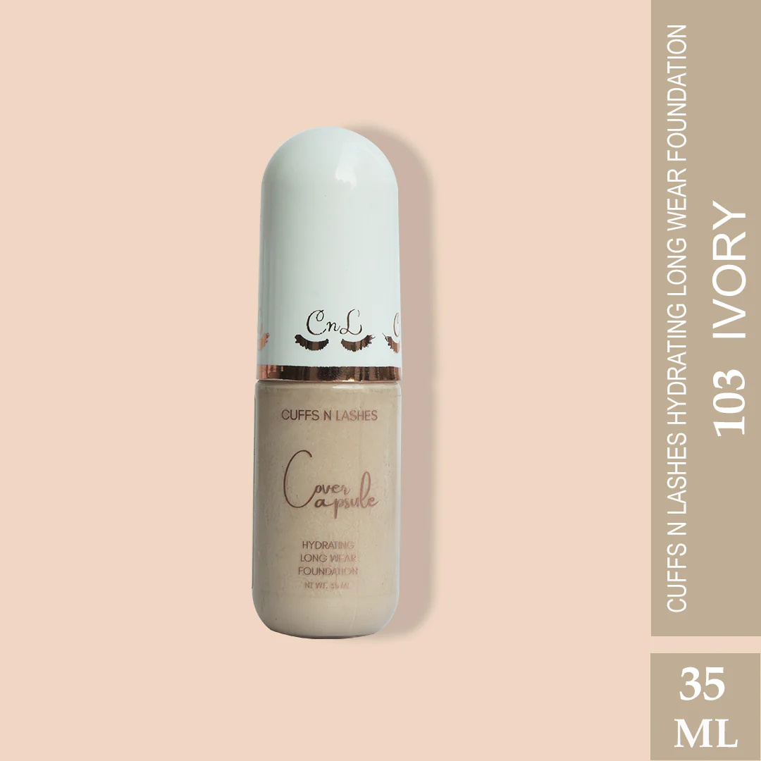 Cuffs N Lashes Cover Capsule Hydrating Foundation - Image 9
