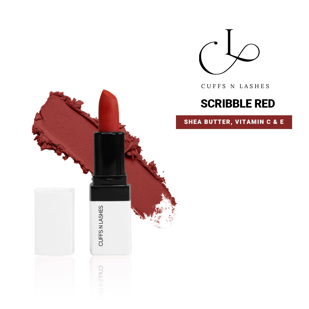 Cuffs N Lashes Doodle Lips Mini Creamy Matte Lipsticks - Image 11