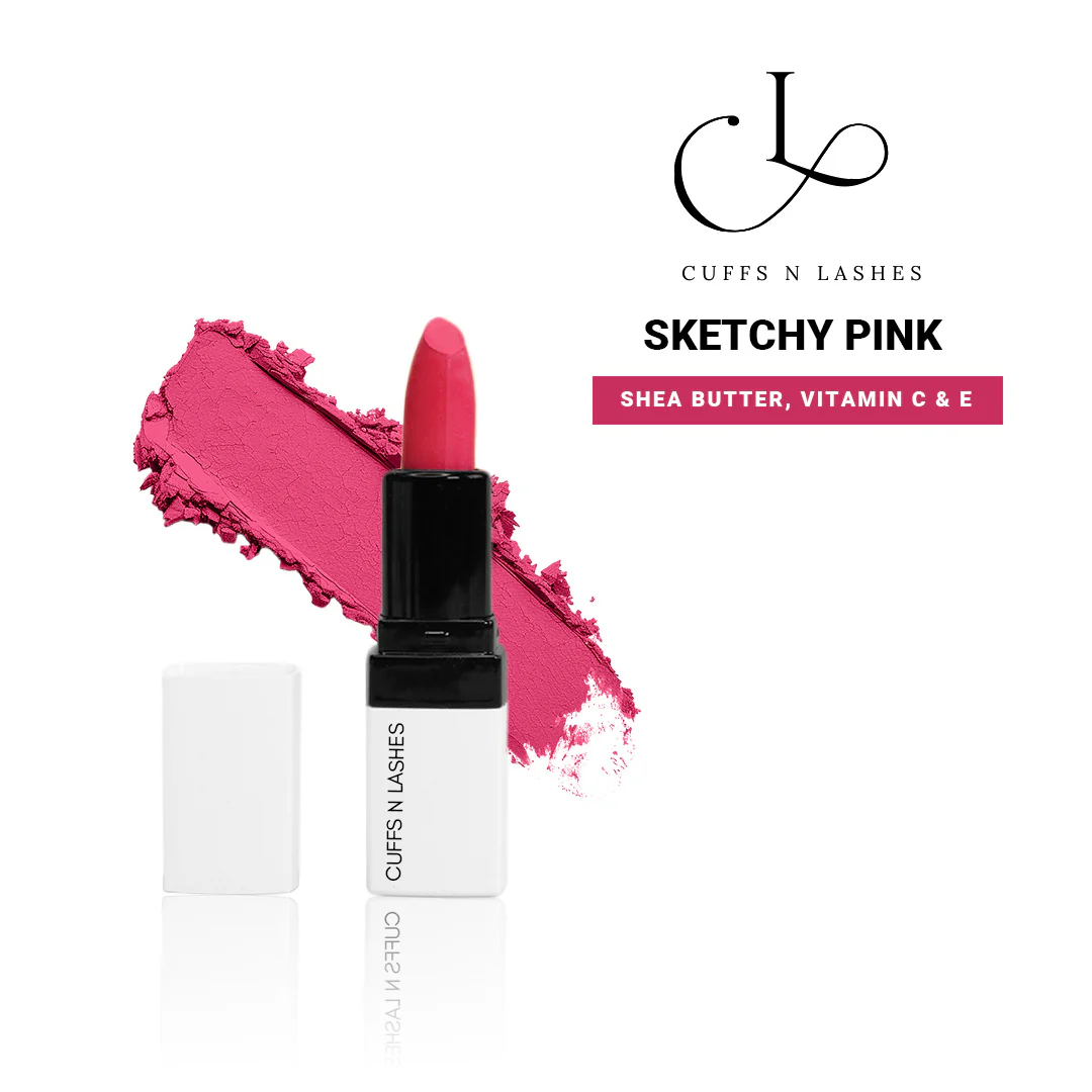 Cuffs N Lashes Doodle Lips Mini Creamy Matte Lipsticks - Image 24