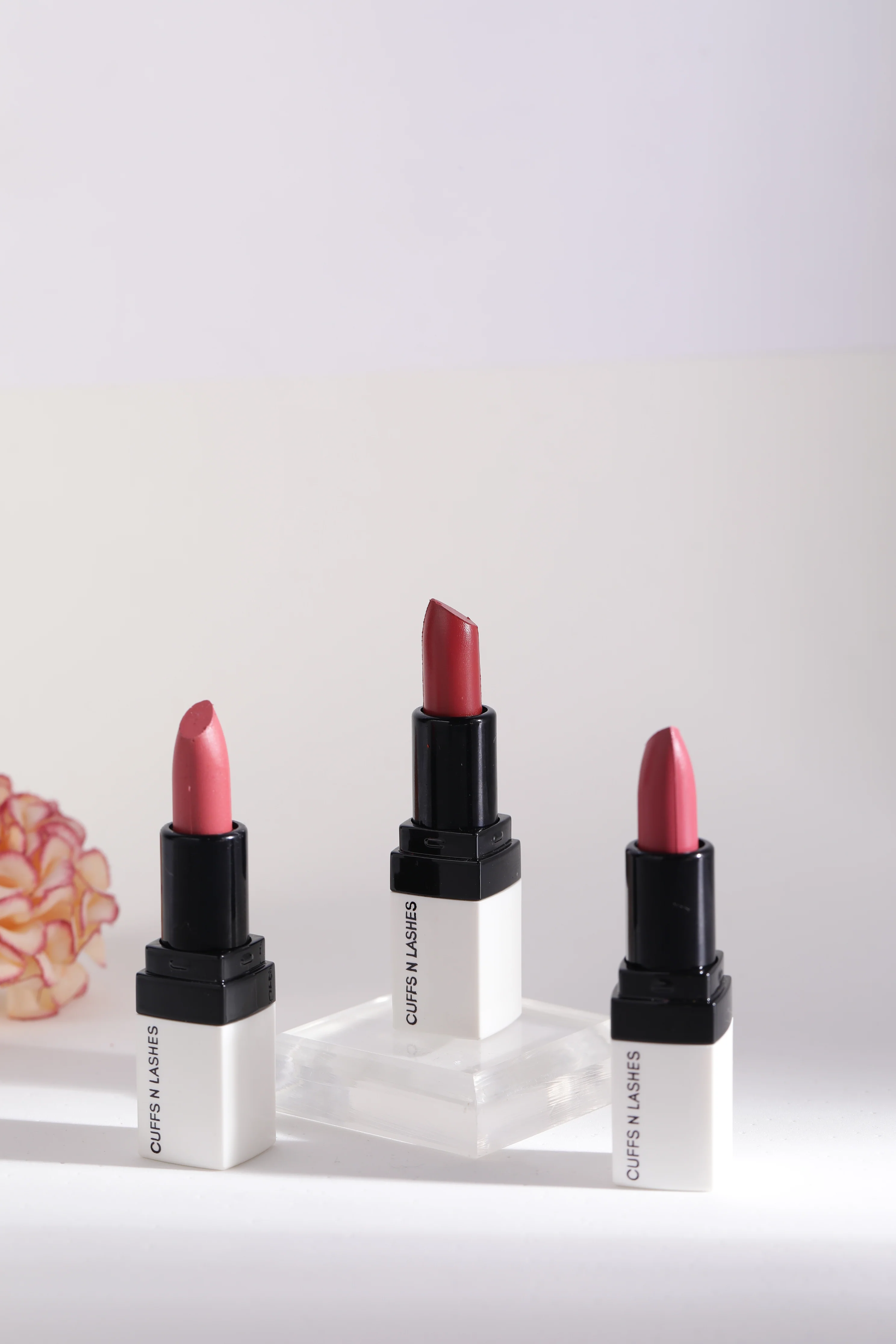 Cuffs N Lashes Doodle Lips Mini Creamy Matte Lipsticks - Image 4