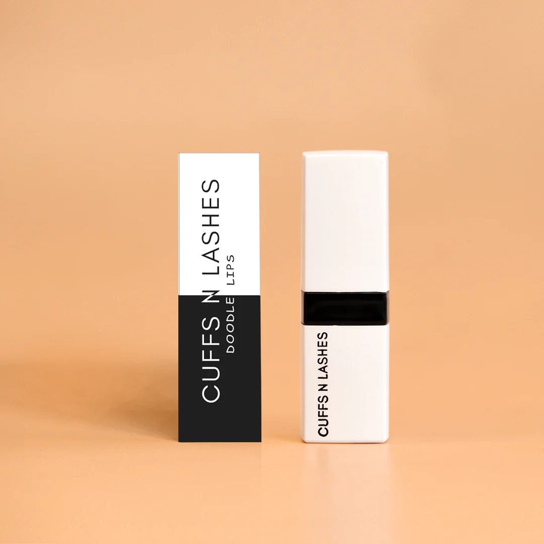Cuffs N Lashes Doodle Lips Mini Creamy Matte Lipsticks - Image 5