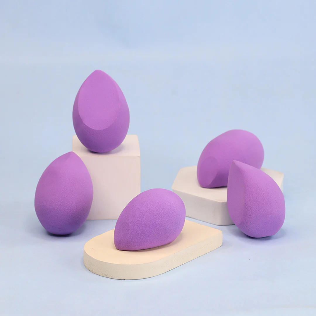 Cuffs N Lashes Makeup Blender/Sponge -Purple - Image 2