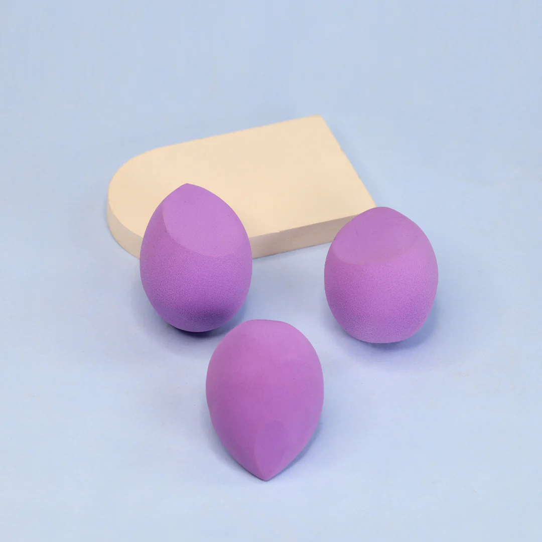 Cuffs N Lashes Makeup Blender/Sponge -Purple - Image 5