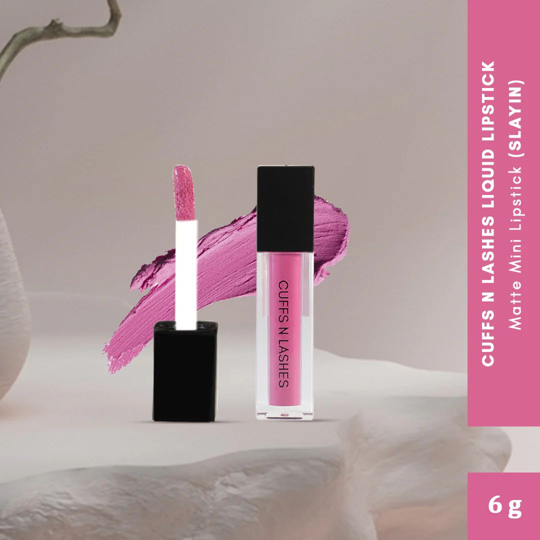 Cuffs N Lashes Matte Mini Liquid Lipstick - Image 12