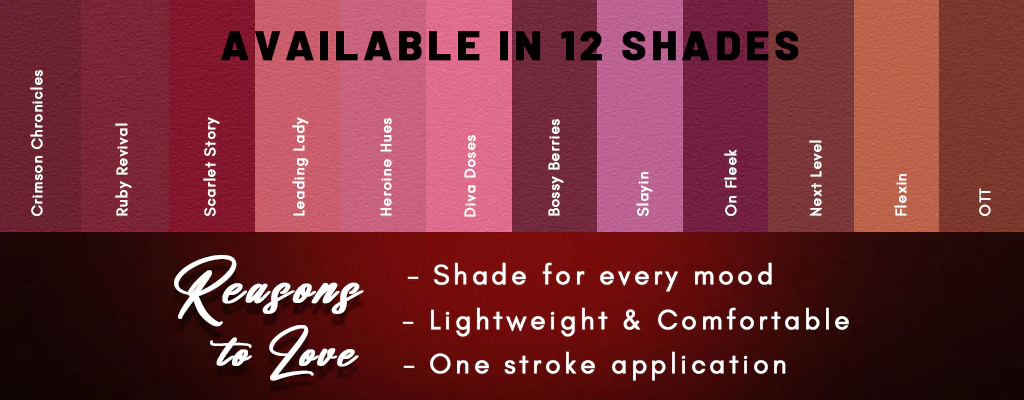 Cuffs N Lashes Matte Mini Liquid Lipstick - Image 17