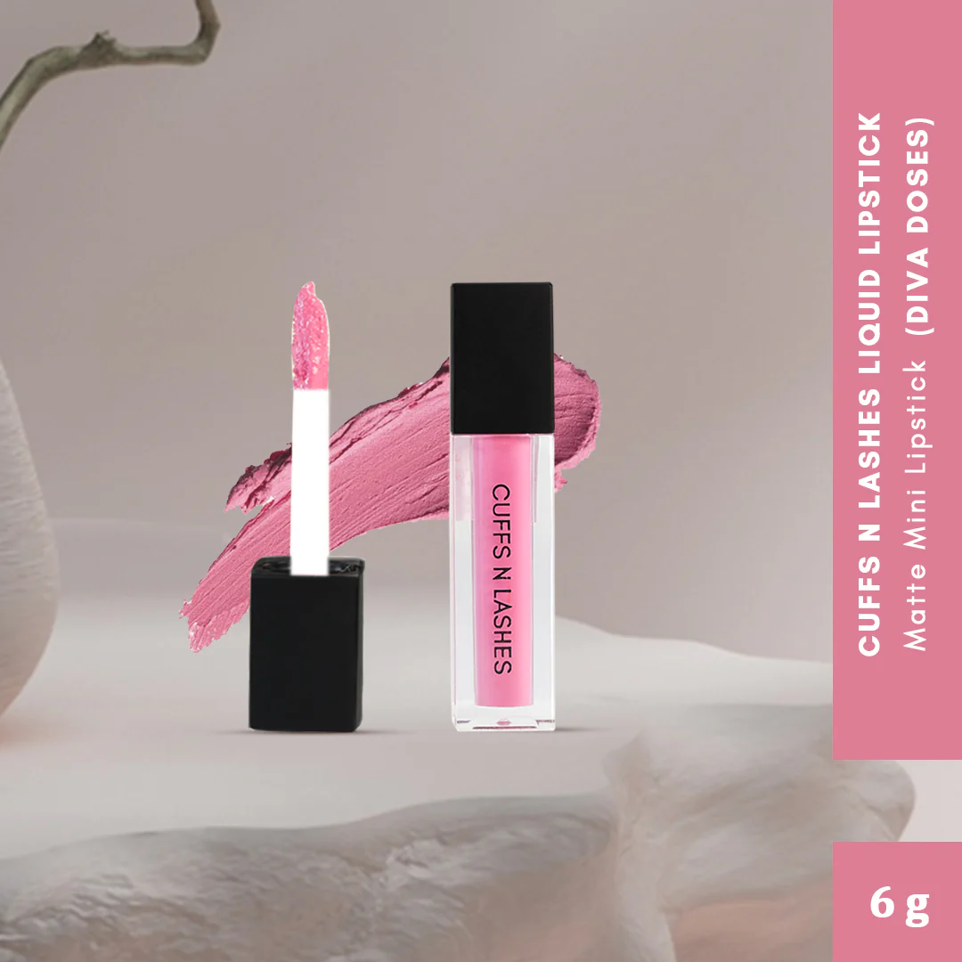 Cuffs N Lashes Matte Mini Liquid Lipstick - Image 8