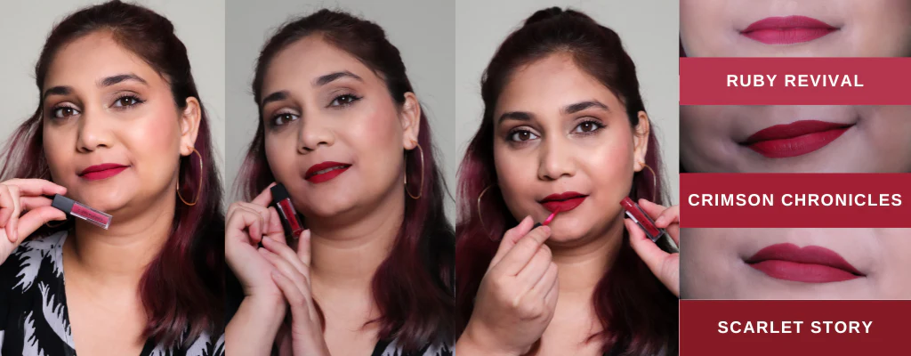 Cuffs N Lashes Matte Mini Liquid Lipstick (Set of 3) - Image 14