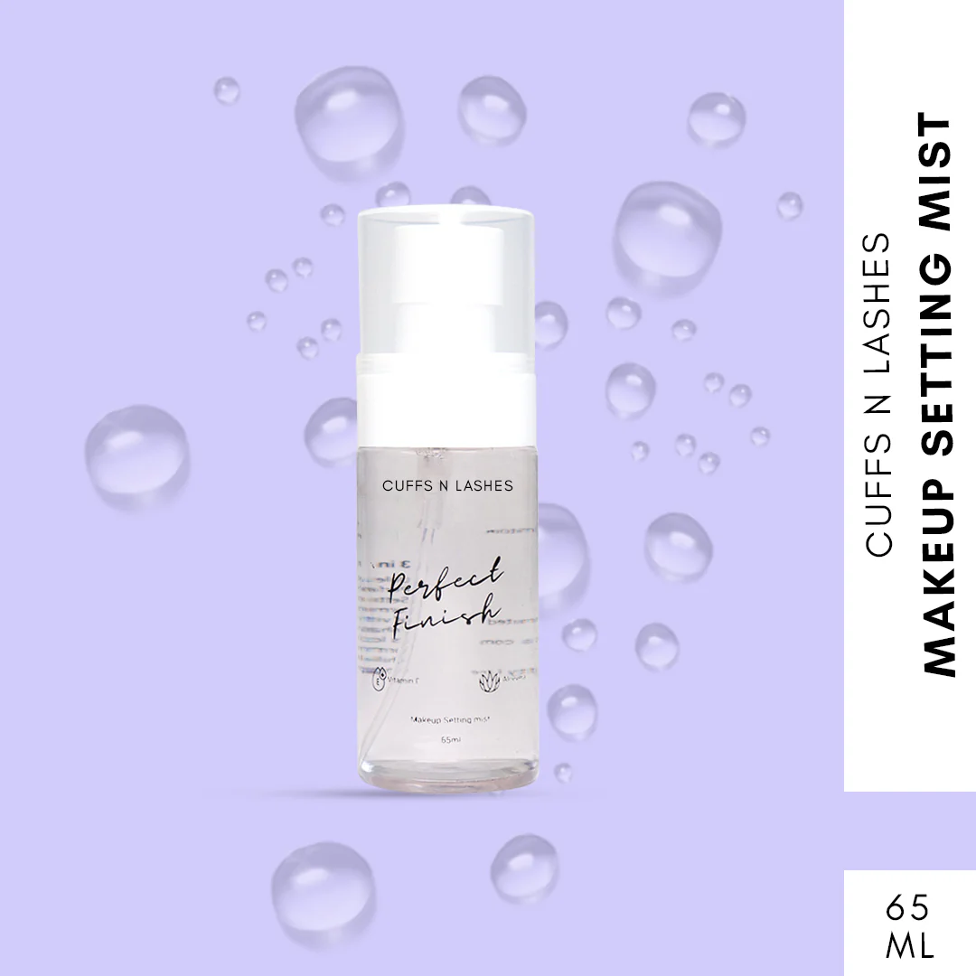 CUFFS N LASHES PERFECT FINISH MAKEUP SETTING MIST-65ML - Image 4