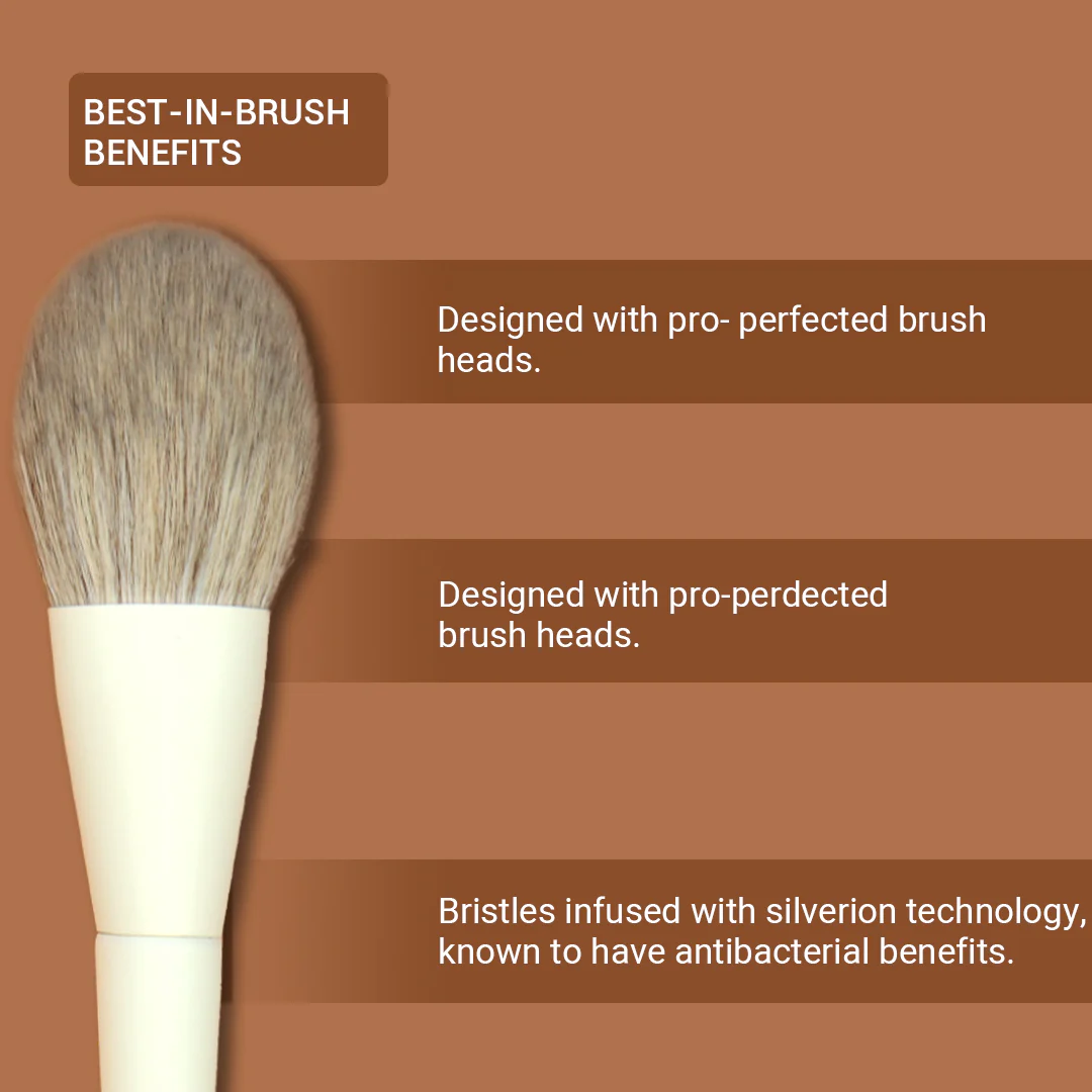 Cuffs n Lashes Pro Makeup Brush – Angled Brush - Image 5
