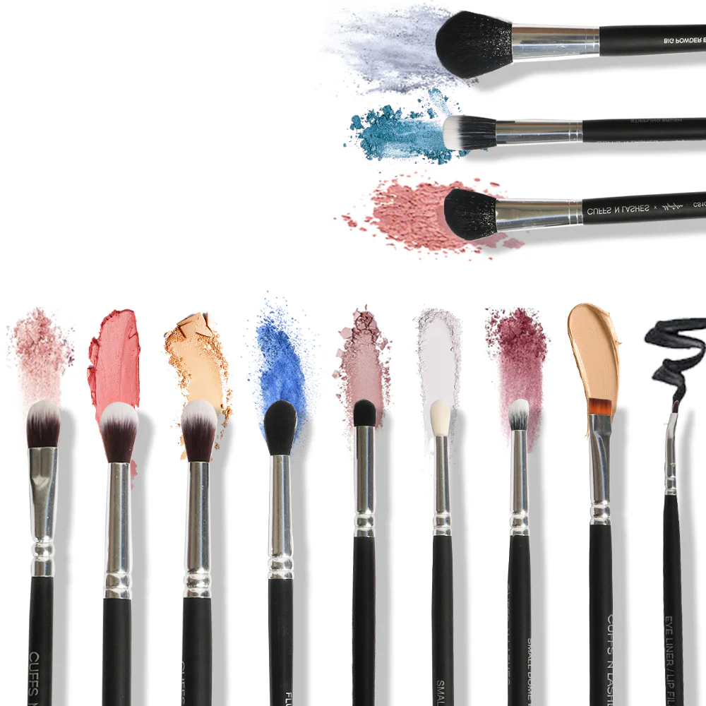 Cuffs N Lashes X ShyStyles Brush Set Of 12 - Image 5