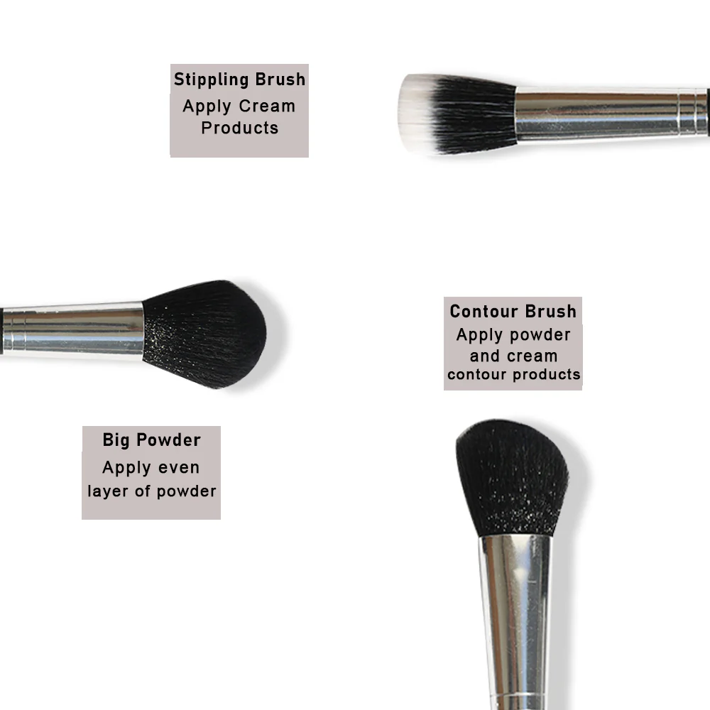 Cuffs N Lashes X ShyStyles Brush Set Of 3 - Image 5