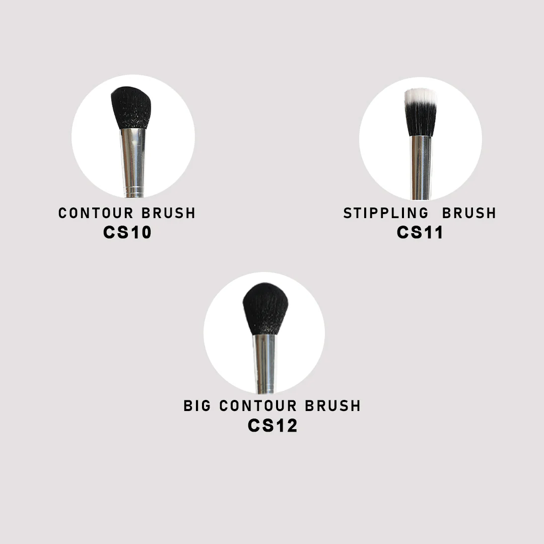 Cuffs N Lashes X ShyStyles Brush Set Of 3 - Image 6