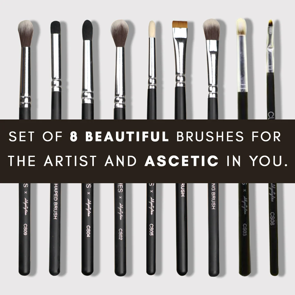 Cuffs N Lashes X ShyStyles Brush Set Of 9 - Image 3