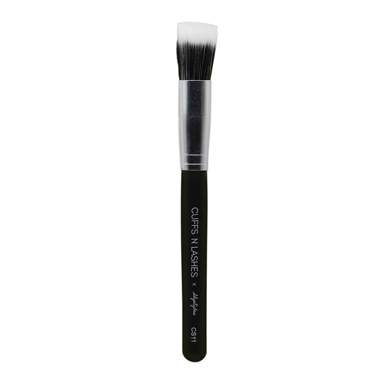 Cuffs N Lashes X Shystyles Makeup Brush - CS 011 Stippling Brush - Image 3