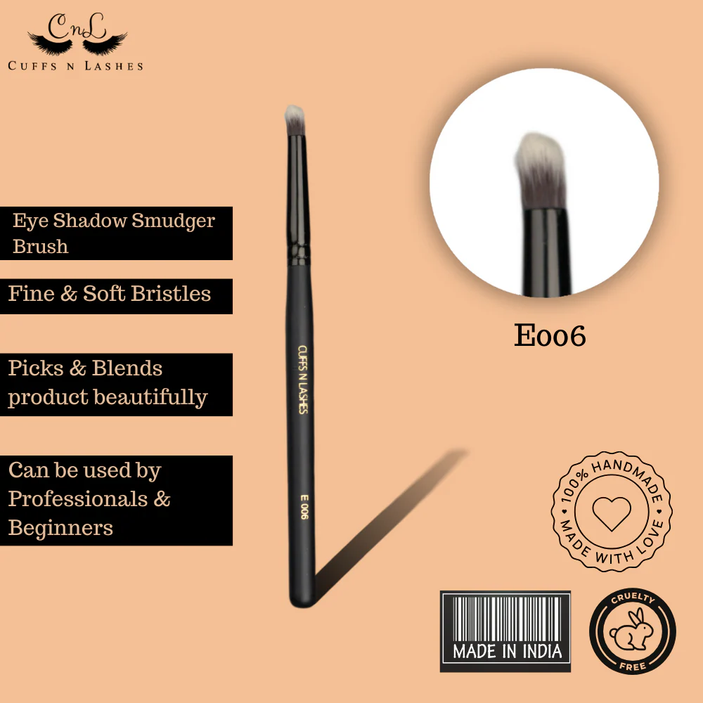 Cuffsnlashes Makeup Brushes E006 Pencil Brush - Image 4