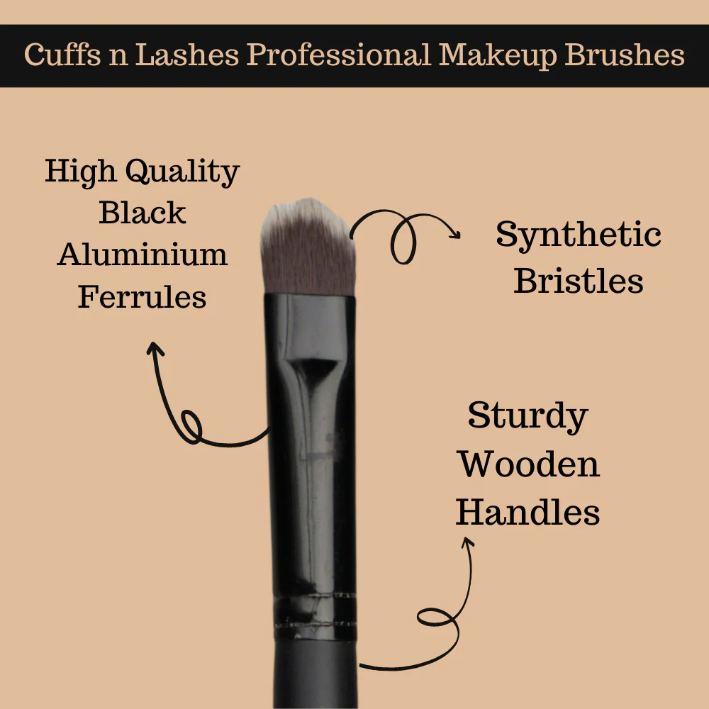 Cuffs N Lashes Makeup Brushes, F011 Concealor Brush - Image 9