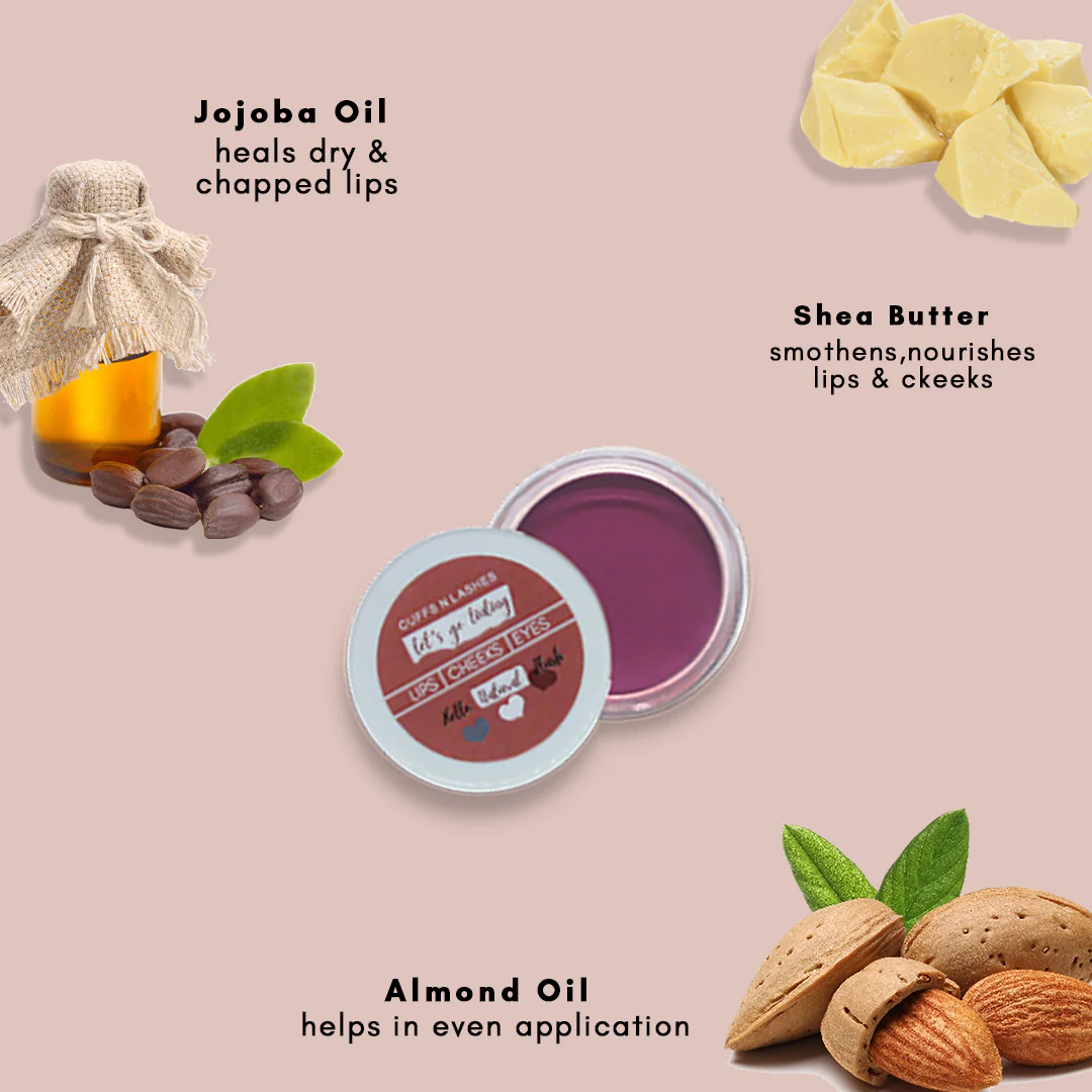 Cuffs N Lashes Let’s Go Tinting Set of 6 – Mini Lip, Cheek & Eye Tints - Image 4
