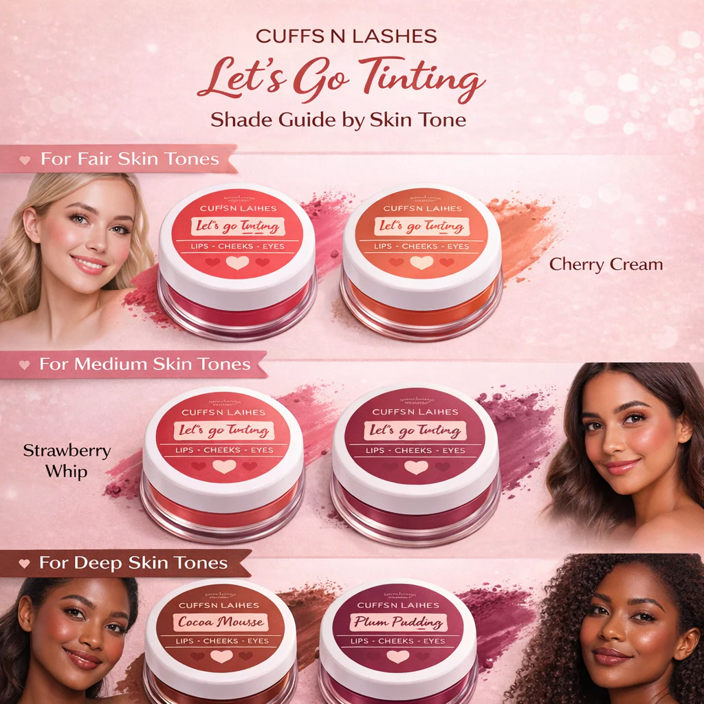 Cuffs N Lashes Let’s Go Tinting Set of 6 – Mini Lip, Cheek & Eye Tints - Image 6